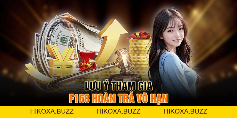 F168 Hoàn Trả Vô Hạn | Ưu Đãi Lớn Cho Cược Thủ Tại Nhà Cái