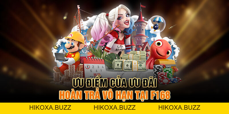 F168 Hoàn Trả Vô Hạn | Ưu Đãi Lớn Cho Cược Thủ Tại Nhà Cái