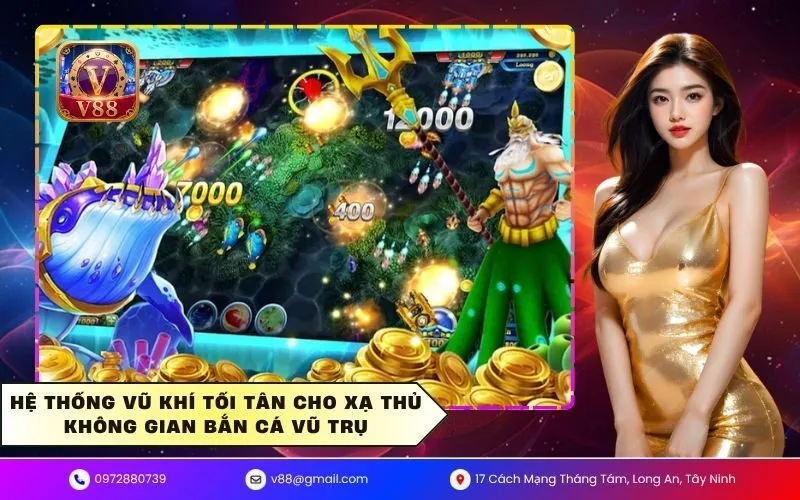 Trải nghiệm trò chơi bắn cá vũ trụ giao diện cực đỉnh