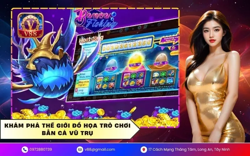 Trải nghiệm trò chơi bắn cá vũ trụ giao diện cực đỉnh